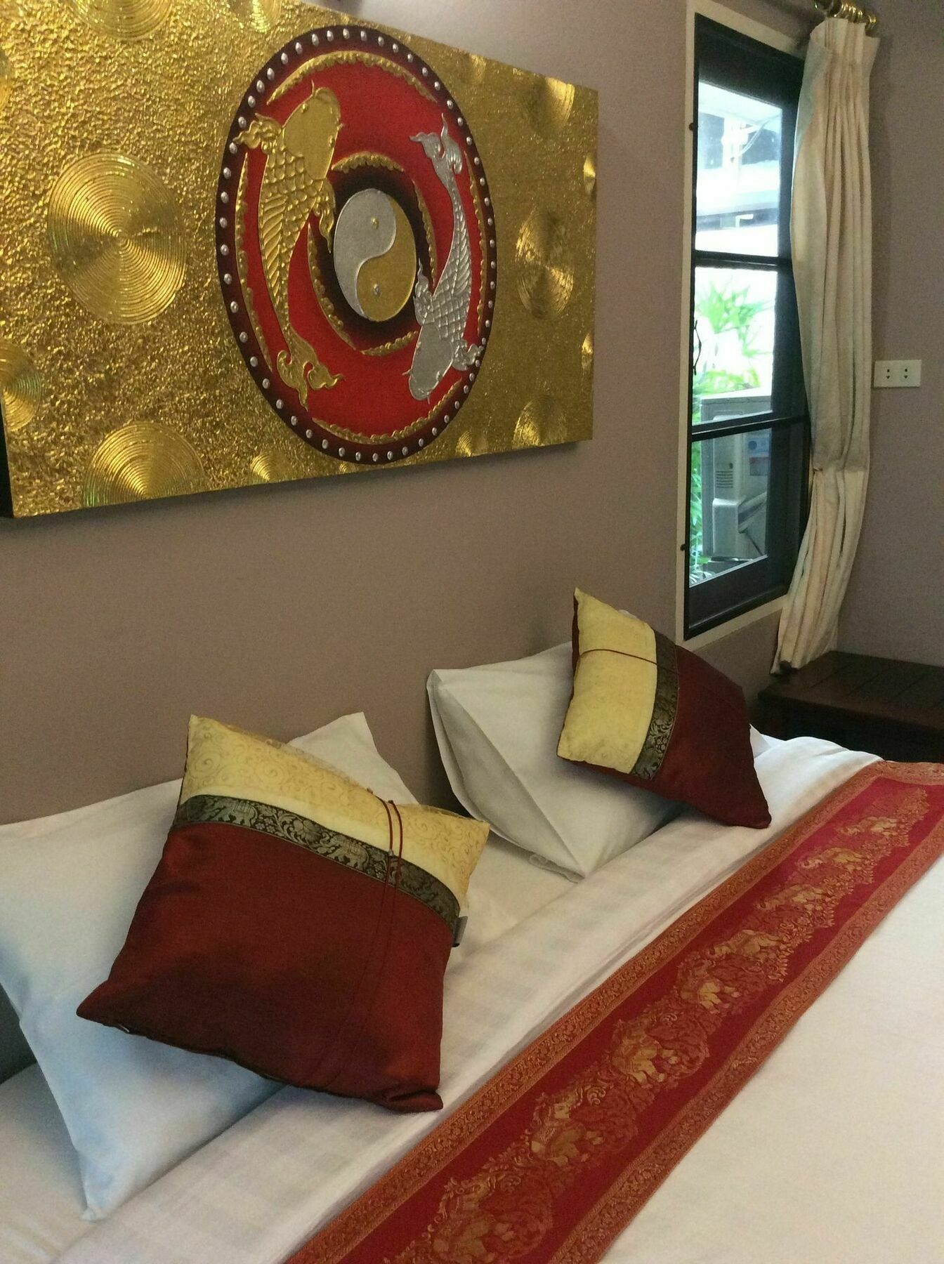 The Nine Guest House Kanchanaburi Extérieur photo